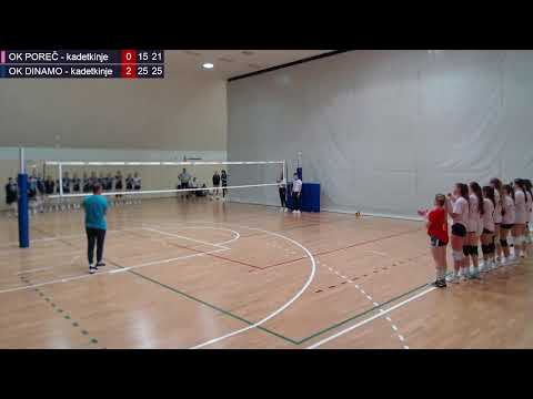 30.5.2025. PH KADETKINJE, GRUPA D, OK POREČ - OK DINAMO