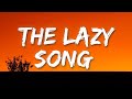 The Lazy Song - Bruno Mars (Lyrics + Vietsub)