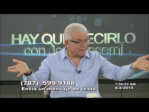 Hay que Decirlo 06-02-15 (08) - Racionamiento de agua