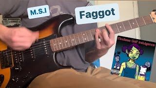 Mindless Self Indulgence: Faggot guitar cover (tabs in desc)