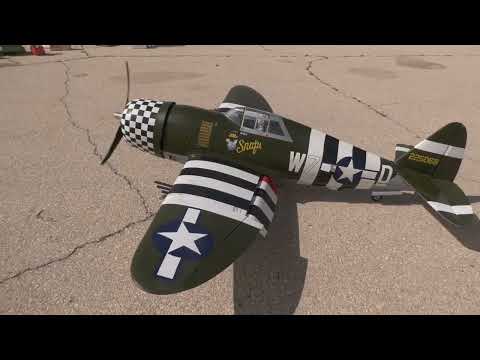 carf spitfire and p47 fly together