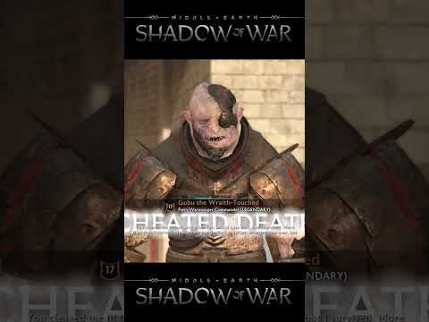 Never cleave an orc in two, or this may happen #shorts - Shadow of War