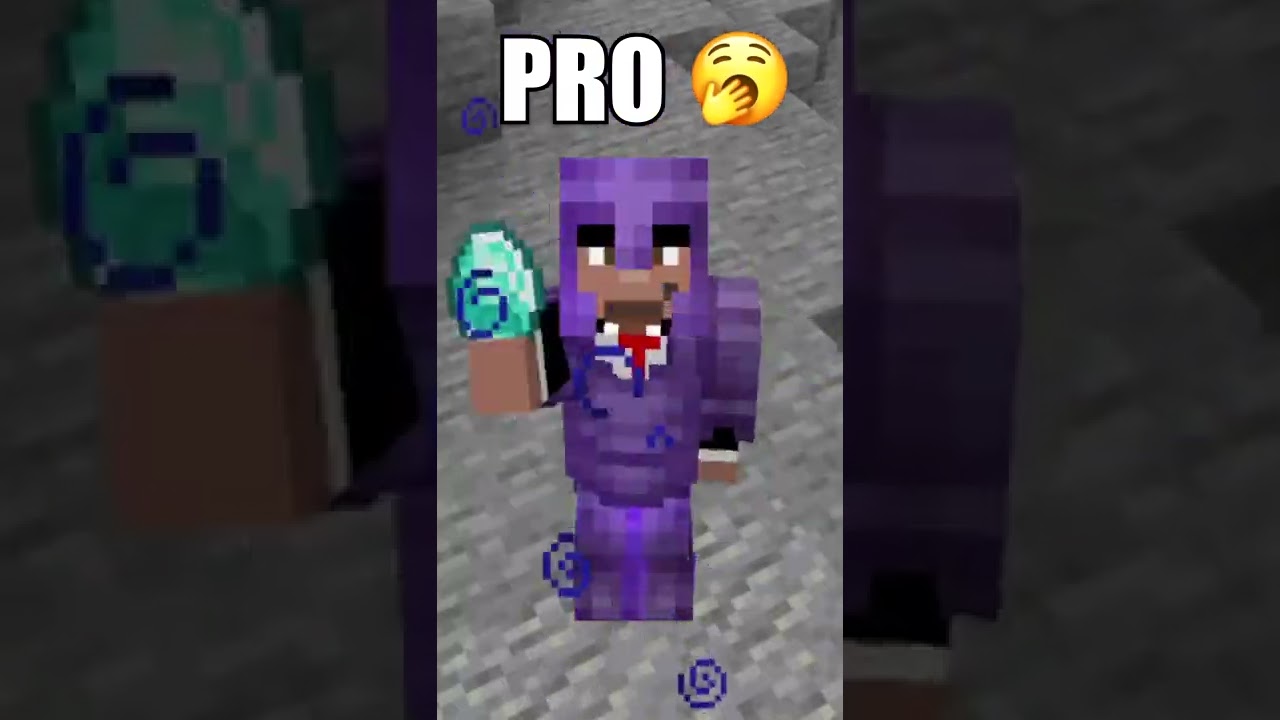 Minecraft NOOB vs PRO vs HACKER : Miner du Diamant #shorts