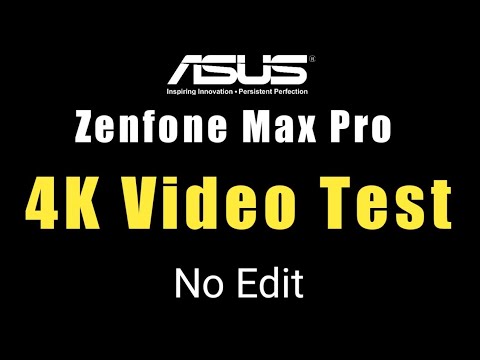 4K video recording from Asus zenfone max pro m1