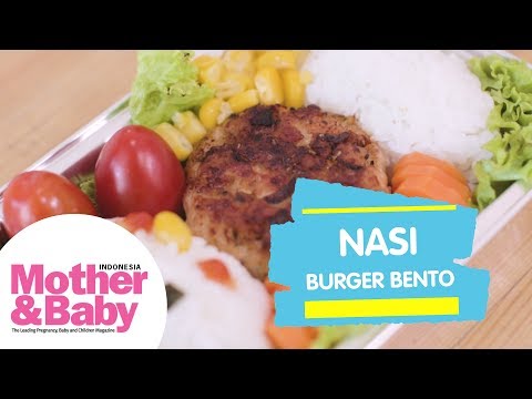  Resep Balita - Nasi Burger Bento 