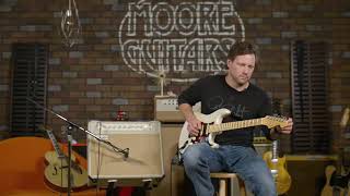 Video thumbnail for Mesa Boogie California Tweed 6V6 4:Forty Combo Demo by MooreMusicGuitars