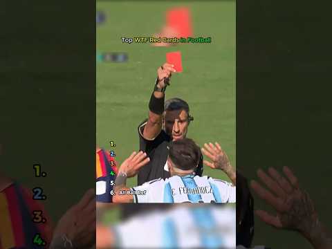 Top WTF Red Cards in Football
