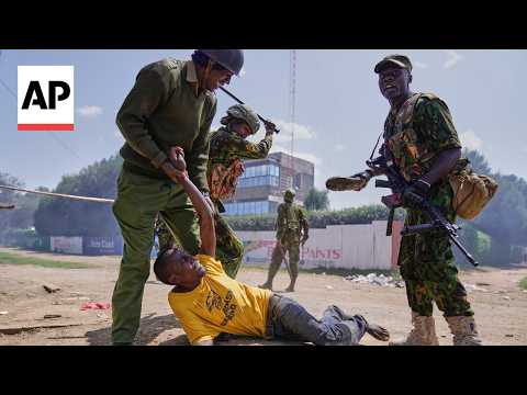 Kenya police clash with protesters over proposed Ebola center for US citizens