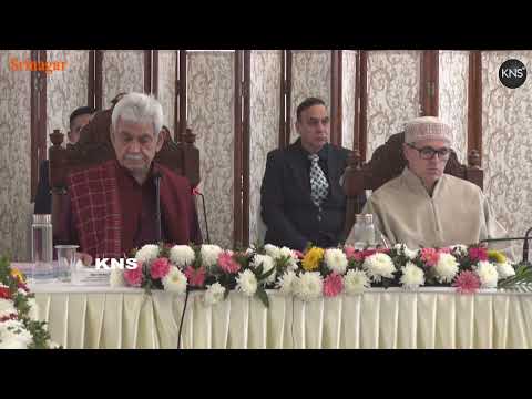 Lieutenant Governor Manoj Sinha chairs 84th University Council Meeting of K...