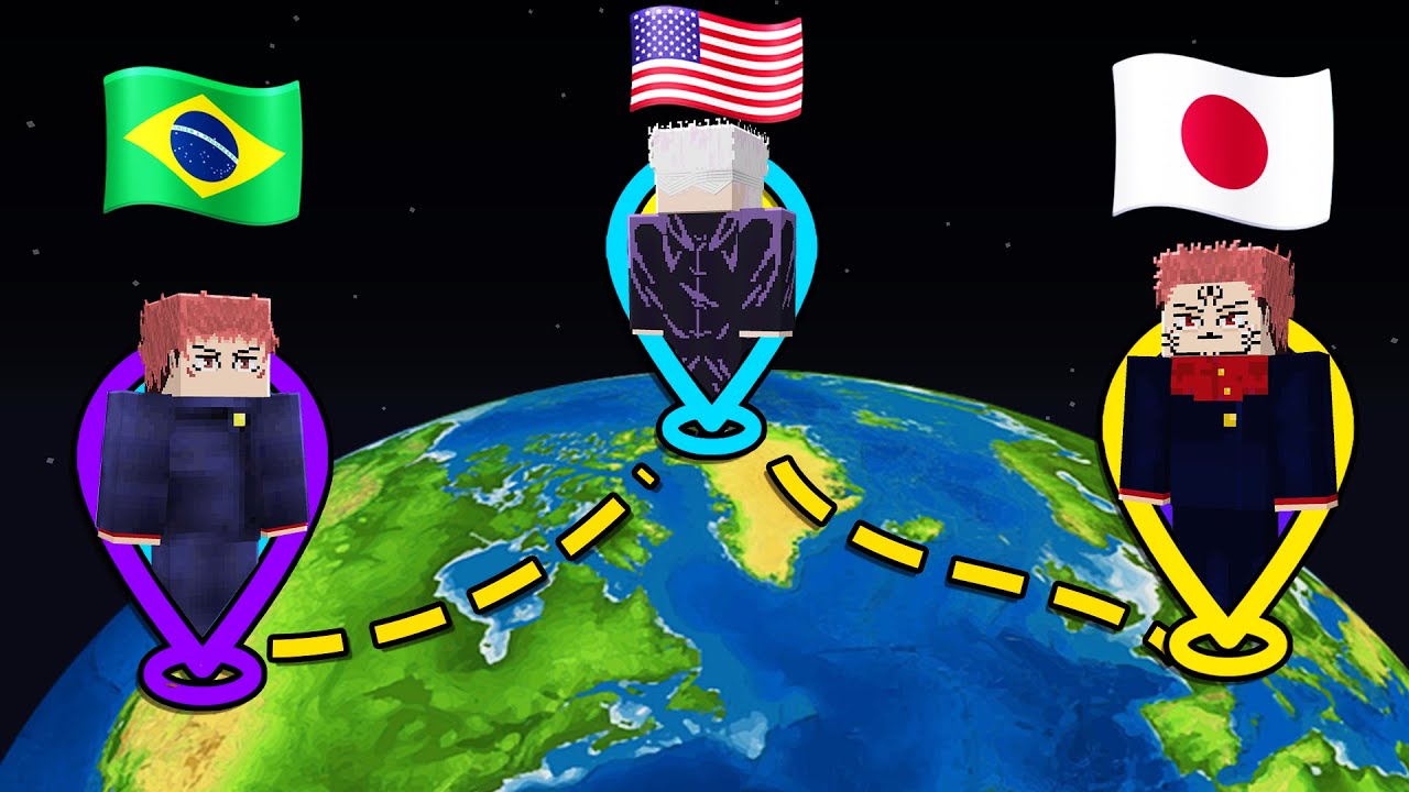 🌍 MODO DOMINAÇÃO de JUJUTSU KAISEN