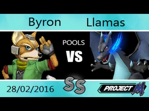 SGT 28/02/16 - Byron (Fox, Falco) Vs. Llamas (Charizard) Project M Pools