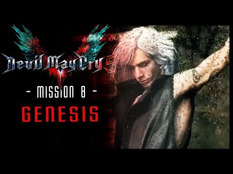 Devil May Cry 5 Walkthrough Part 8 GENESIS (PS4 Pro Gameplay)