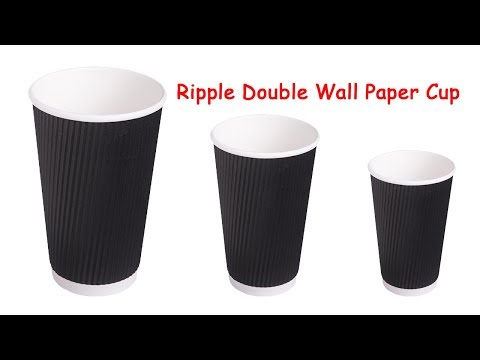 Paper coffee cup making process