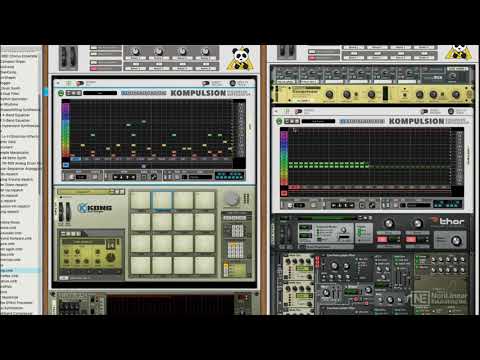 Reason Rack Extensions 102: Synthetic Rig V4 Explored - 58. Kompulsion In Action