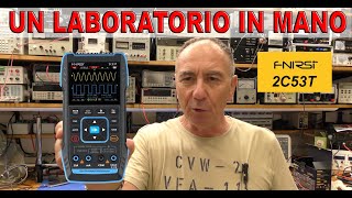 120 FNIRSI 2C53T COME AVERE UN LABORATORIO A PALMO DI MANO#oscilloscopio #multímetro