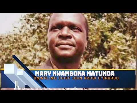 OGOSIRA GWA MARY KWAMBOKA MATUNDA (OFFICIAL AUDIO) - OMWALIMU  CHIEF JOHN ARIISI O'SABABU