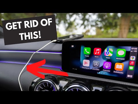 XIAODEDIAN Wireless Carplay Adapter for Mercedes Benz EQA Class 2021 2022 2023 2024 2025 2026, 2-in-1 Car Play Adapter Dongle Plug and Play Android Auto Fast Connection Convert Wired to Wireless video review thumbnail