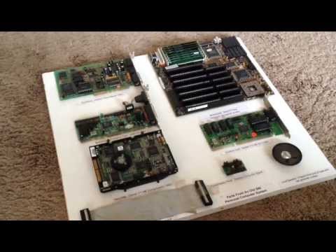 Old AMD 386 PC Components