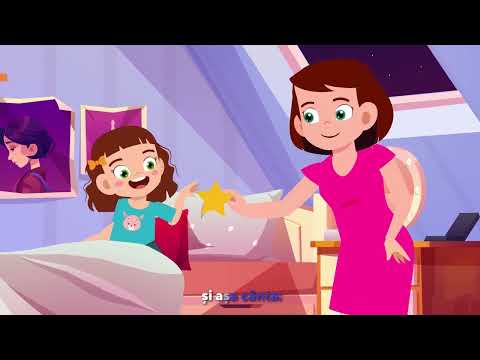 Nona și stelele - cântece animate pentru copii de la Clopoțelul Magic