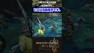 ヒロがもう夢の世界に旅立つと聞いて　 #ゲーム #モンハンワイルズ