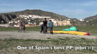 preview picture of video 'Paraglider Algodonales, Spania 2008'