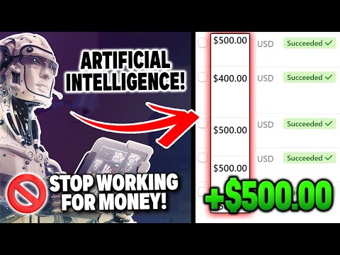 This Artificial Intelligence Generates +$500.00 in 10 Minutes (AUTOMATED!) | Make Money Online