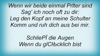 Rex Gildo - Schliess Die Augen Lyrics
