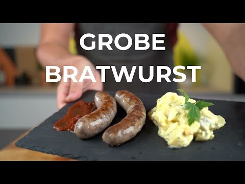 Make your own coarse bratwurst - the classic among bratwursts