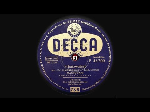 Schatzwalzer - Annunzio Mantovani und sein Orchester