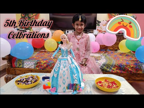 Sowmika's 5th Birthday Celebrations || Kids