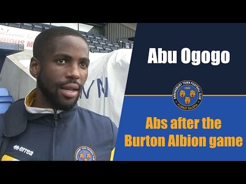 INTERVIEW | Abu Ogogo Post Burton Albion (H)