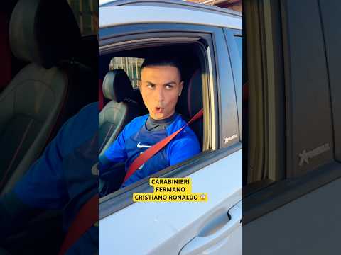 CARABINIERI FERMANO CRISTIANO RONALDO 😱 - iPantellas