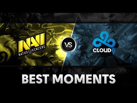 Best moments of the Na'Vi vs Cloud 9 @ HyperX D2L Western Challenge