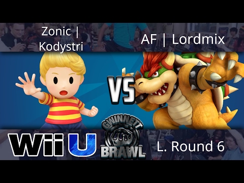 Gwinnett Brawl may 2017 - Zonic|Kodystri (Lucas) vs AF | Lordmix (Bowser) - Smash 4 L. Round 6
