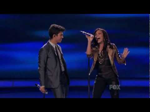 Joe Jonas & Demi Lovato - Make A Wave live on American Idol