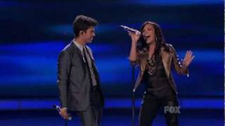 Joe Jonas &amp; Demi Lovato - Make A Wave live on American Idol