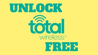 How to unlock Total Wireless phone