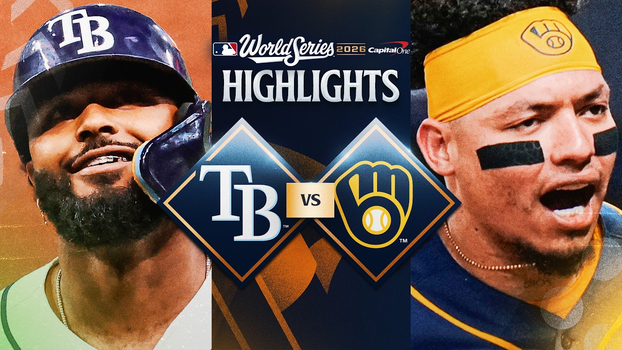 2026 WORLD SERIES: Brewers win FIRST-EVER Fall Classic in 5 games vs. Rays | MLB Highlights