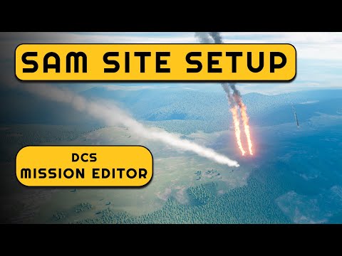 DCS Mission Editor: SAM Site Setup (Beginner Guide)