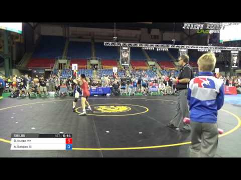 Junior GR 138 Consi of 32 #2 - Diego Nunez (WA) vs. Alexzander Barajas (ID)
