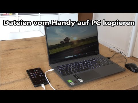 Dateien vom Handy auf PC übertragen Tutorial - Fotos und Daten auf den PC kopieren