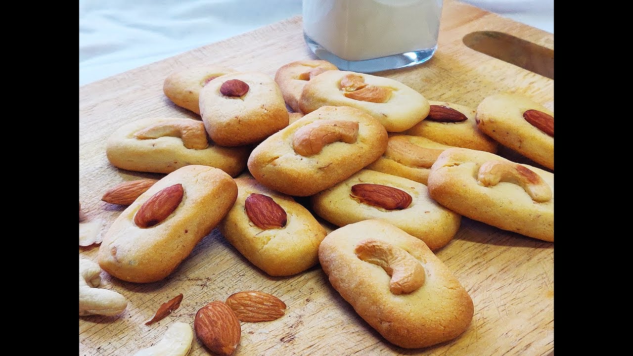 Perfect Cashew almond cookies | Kaju badam cookies | Easy to bake