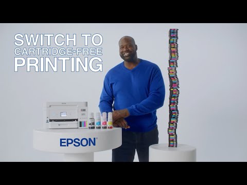 Home Printer | Refillable Printer | Shaq & Epson EcoTank