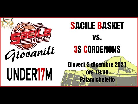 UNDER 17 - 2 dicembre 2021: Sacile Basket vs. 3S Cordenons - 3° giornata andata - 2° tempo