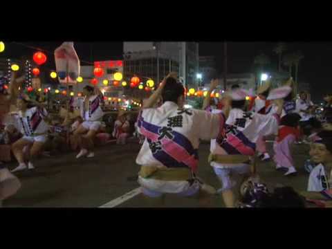 阿波踊り　徳島文理大学連　藍場浜演舞場