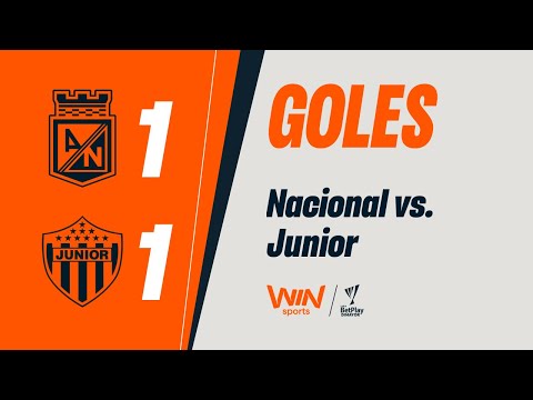 Nacional vs. Junior (goals) | Liga BetPlay Dimayor 2025-2 | Quadrangulars - Matchday 3