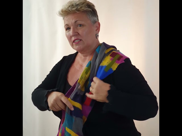 Vídeo relacionado con Engel Bufanda de tubo natural, 70% lana, 30% seda, para hombre y mujer, nogal, Talla única