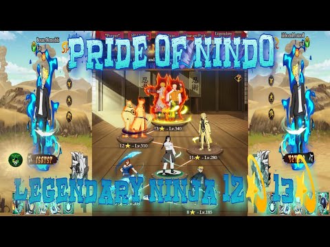 Pride Of Nindo Legendary Ninja(09/15/23) Lvl 310 & Lvl 340 Ninjutsu Bigbang Naruto RPG - android/iOS