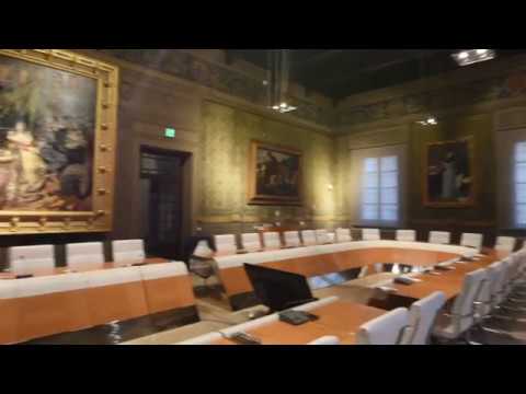 Nuova collocazione del dipinto "Cesare Borgia a Capua (Il Valentino)" di Gaetano Previati