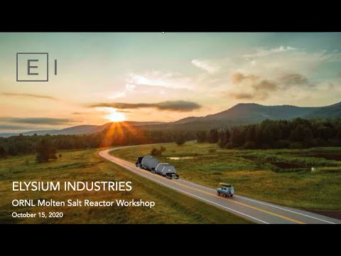 ELYSIUM INDUSTRIES @ 2020 MSR ORNL Virtual Workshop